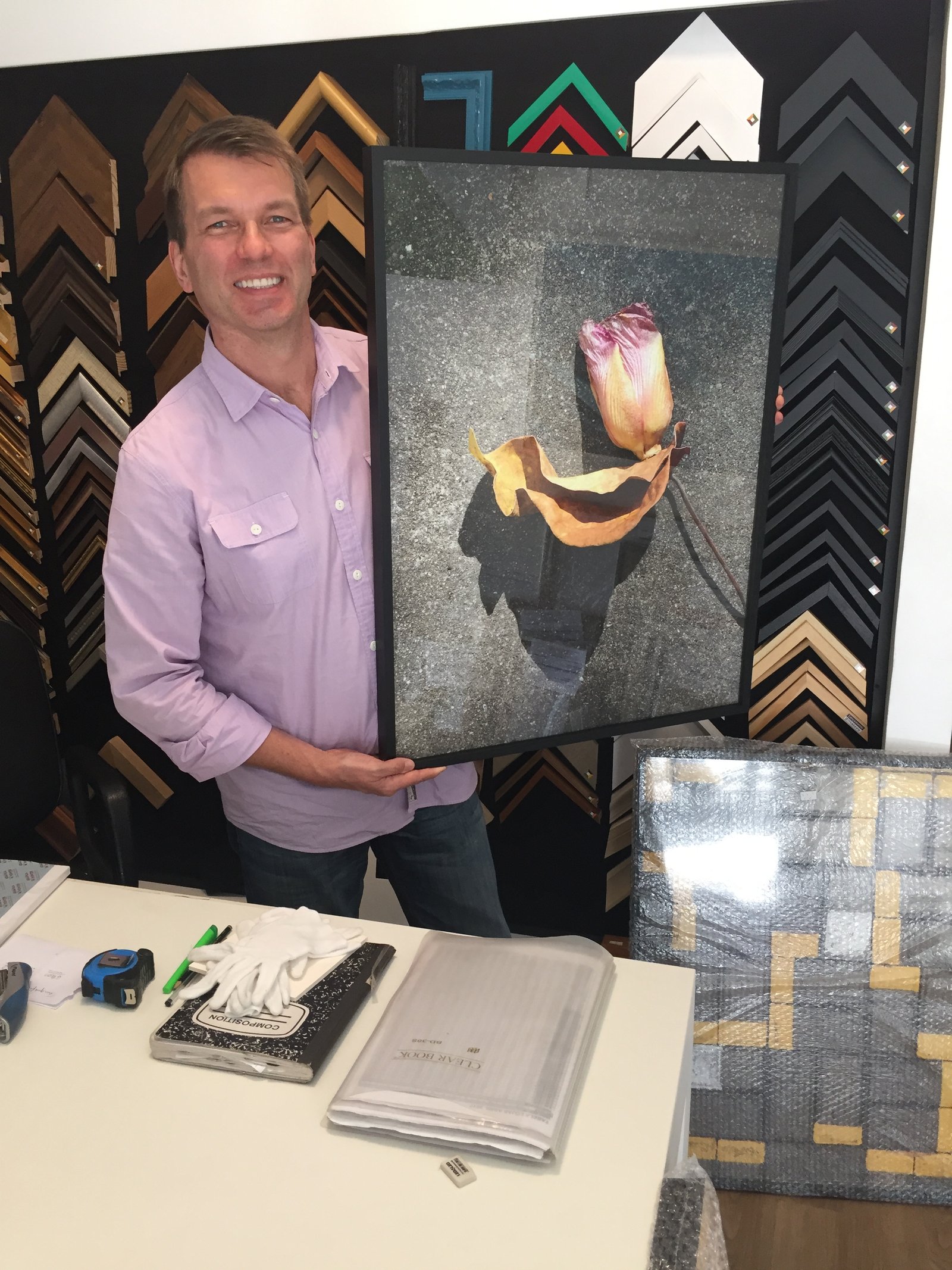 Jussi Koria with Beauty and the Beast